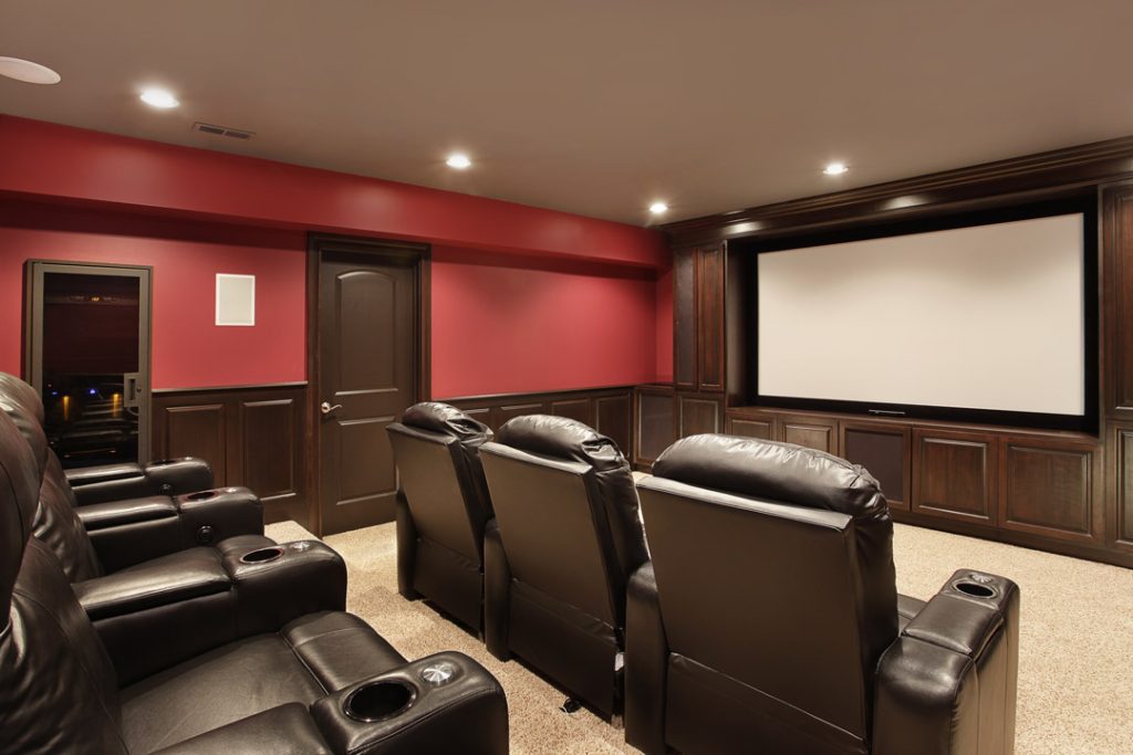 basement renovations home theatre